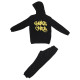 Target Παιδικές φόρμες σετ Back Print Hoodie & Cuffed Fleece Pants ''Game Over''